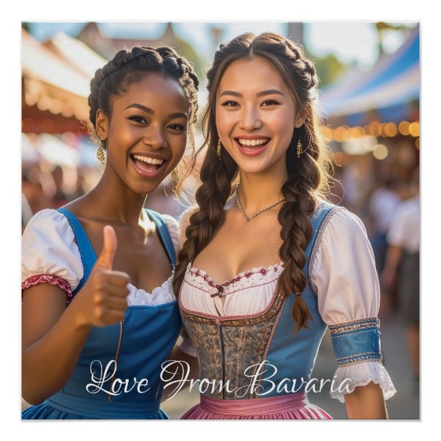 Póster Amor Desde Baviera (Anverso)