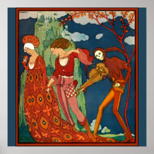 PÓSTER AMOR, DESEO Y MUERTE