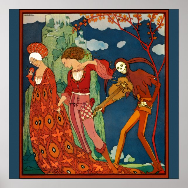 PÓSTER AMOR, DESEO Y MUERTE (Frente)