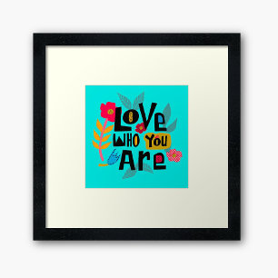 Póster Amor Dimitido A Mano Que Eres Cita