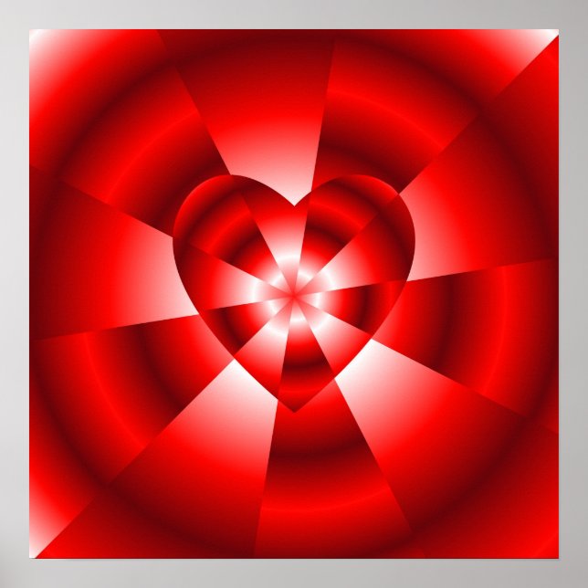 Póster Amor disfrazado - Radiancia roja (Frente)