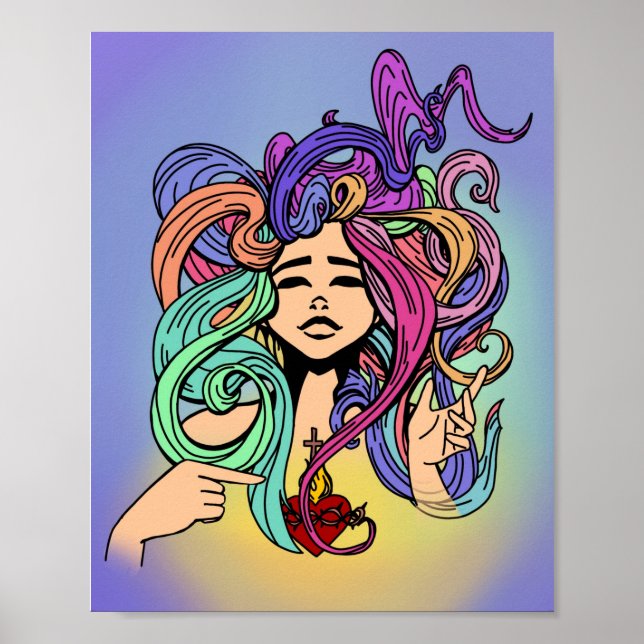 Póster Amor divino (Frente)