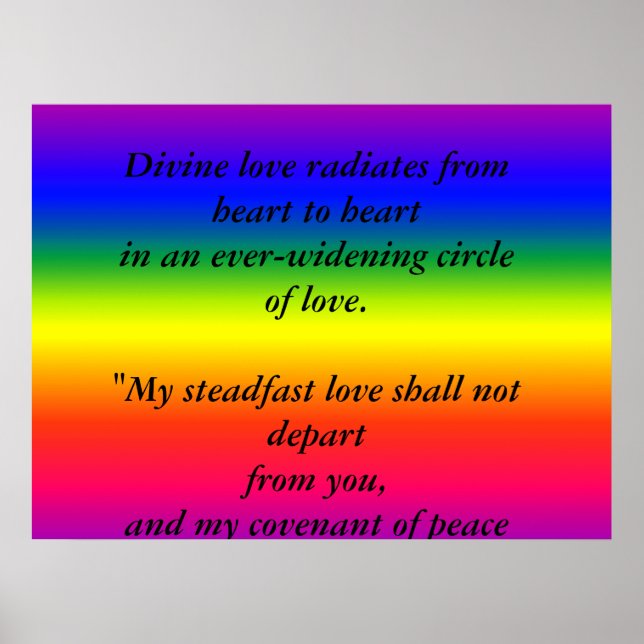 Póster Amor divino_ Poster (Frente)