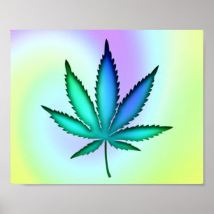 Póster Amor en arco iris