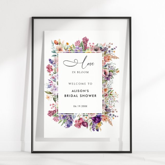 Póster Amor En Bloom Novias Ducha Bienvenida Jardín Flora (Subido por el creador)