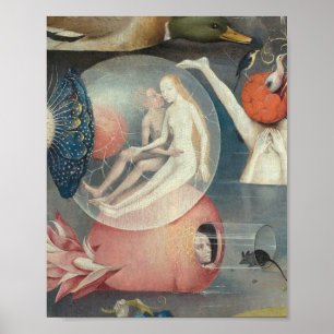 Póster Amor En El Infierno Por Hieronymus Bosch