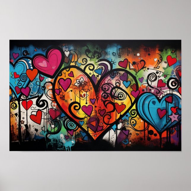 Póster Amor en la calle (Frente)