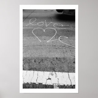 Póster Amor en la calle
