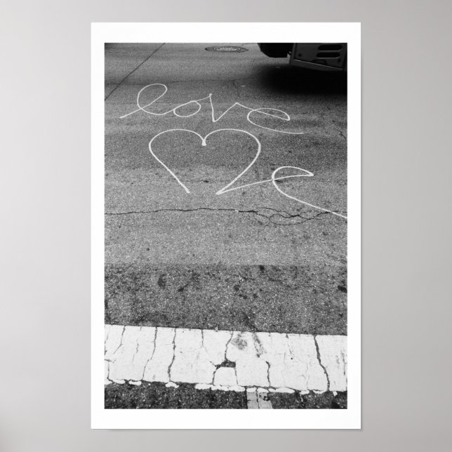 Póster Amor en la calle (Frente)