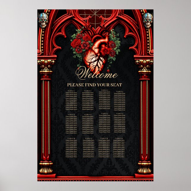 Póster Amor eterno a la sombra de los rosas. (Frente)