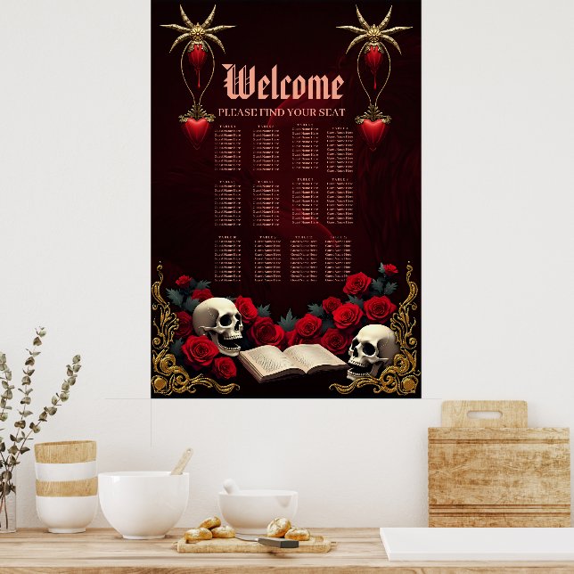 Póster Amor eterno en las sombras de la oscuridad (Cocina)