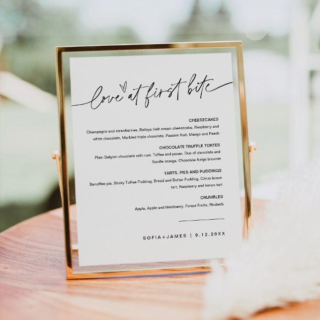 Póster Amor EVERLEIGH En El Primer Rótulo De Bite Dessert (Subido por el creador)