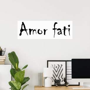 Póster Amor fati