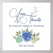 Amor floral minimalista y gracias novia