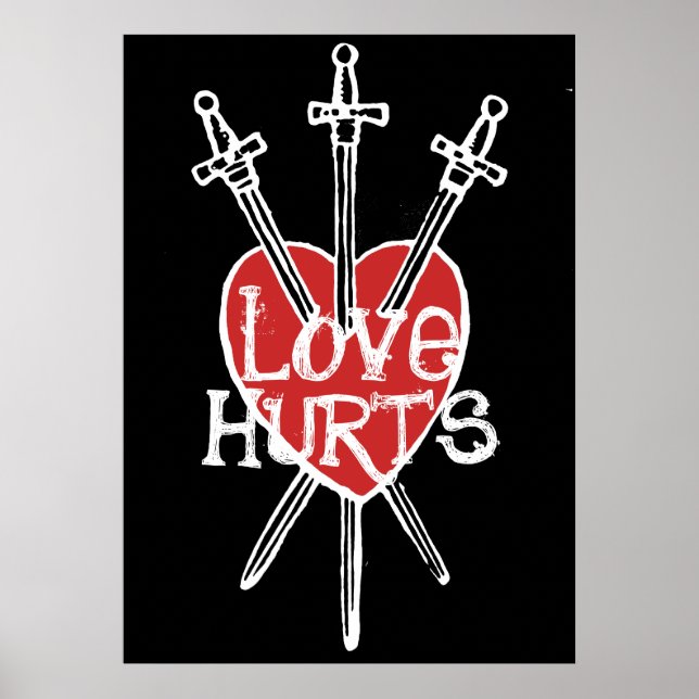 PÓSTER AMOR HURTS (Frente)