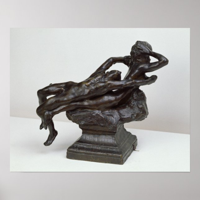 Póster Amor huyendo, 1881 (Frente)