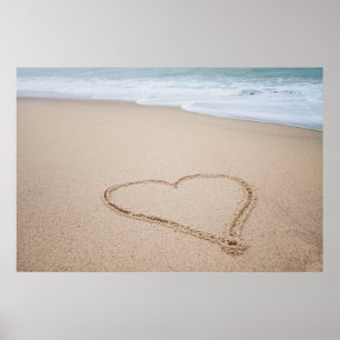 Póster Amor I de la playa