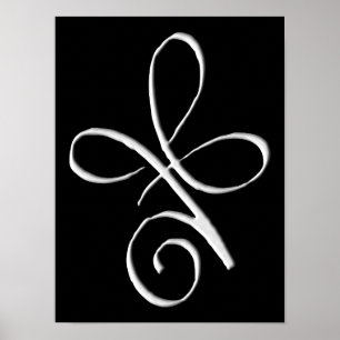 Póster Amor Incondicional Plateado
