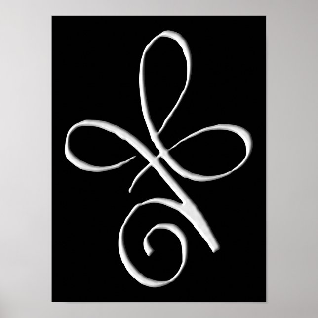 Póster Amor Incondicional Plateado (Frente)