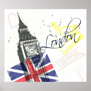 Póster Amor Londres