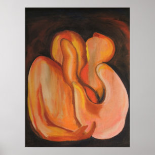 Póster Amor - Pareja enamorada