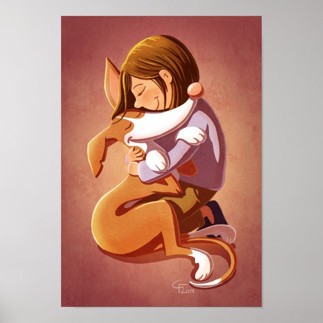 Póster Amor Podenco (Frente)