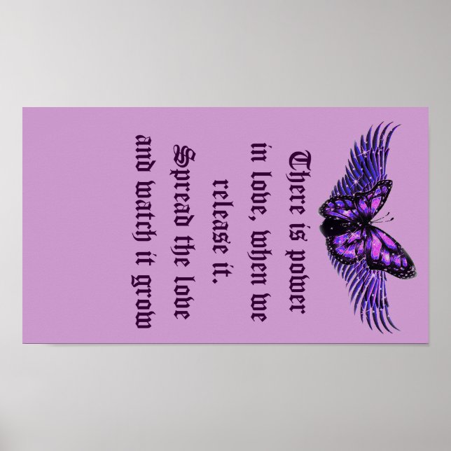 Póster Amor Poder_ (Frente)