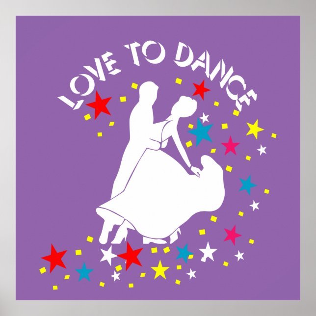 Póster Amor por la danza (Frente)