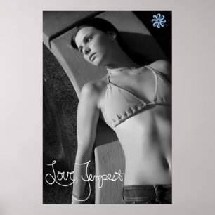 Póster Amor, poster de la tempestad