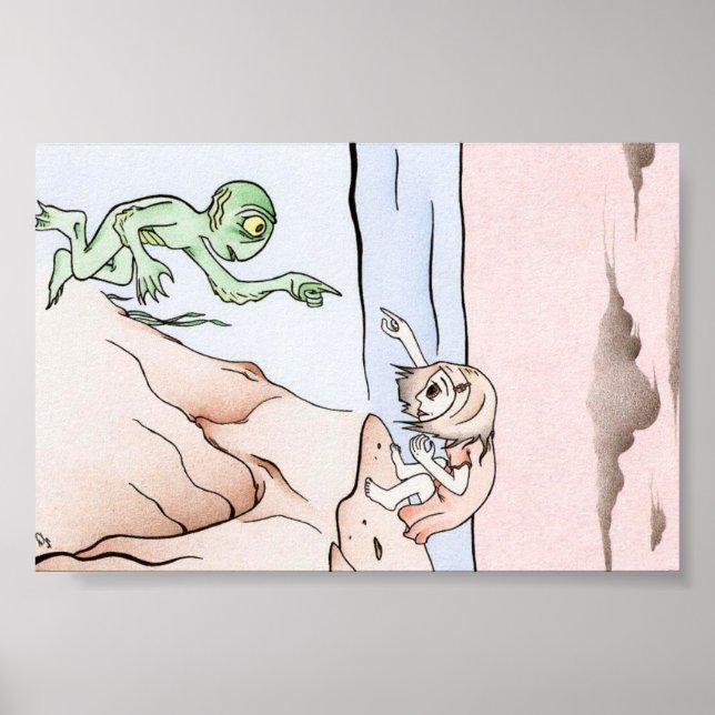 Póster amor prohibido (Frente)