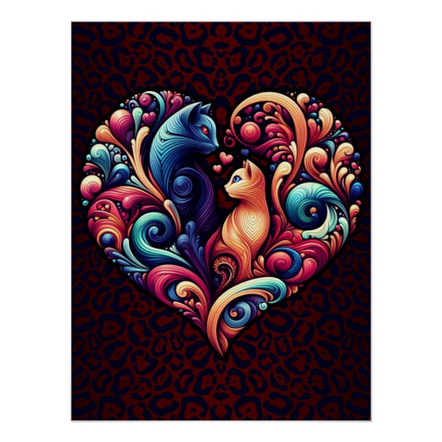 Póster Amor Puramente Girado (Anverso)