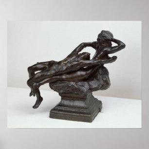 Póster Amor que huye, 1881