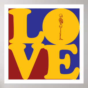 Póster Amor quiropráctico