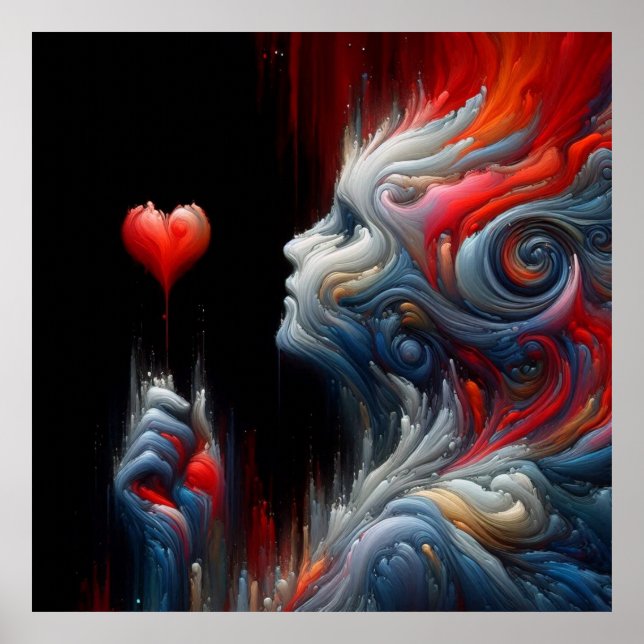 Póster Amor silencioso (Frente)