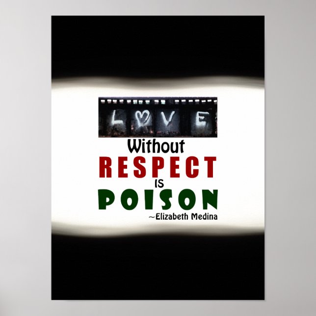 Póster Amor sin respeto ~ 12x16 Poster (Frente)