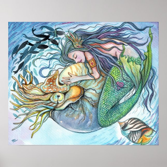 Póster Amor submarino (Frente)