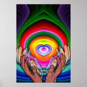 Póster Amor, Unidad y Paz_