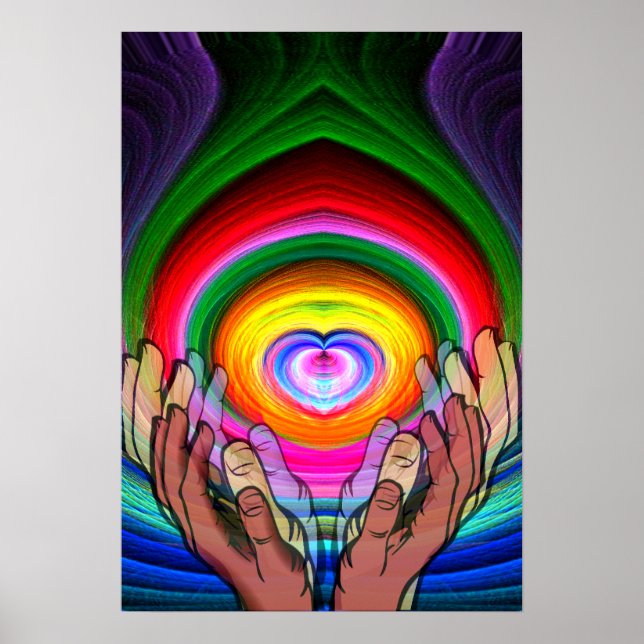 Póster Amor, Unidad y Paz_ (Frente)