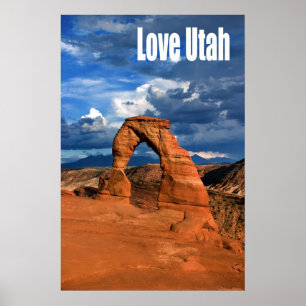 Póster Amor Utah