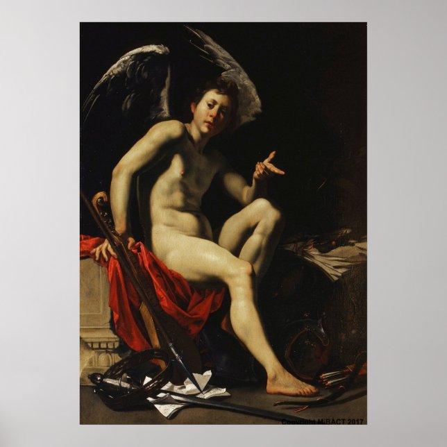 PÓSTER AMOR VINCIT OMNIA (Frente)