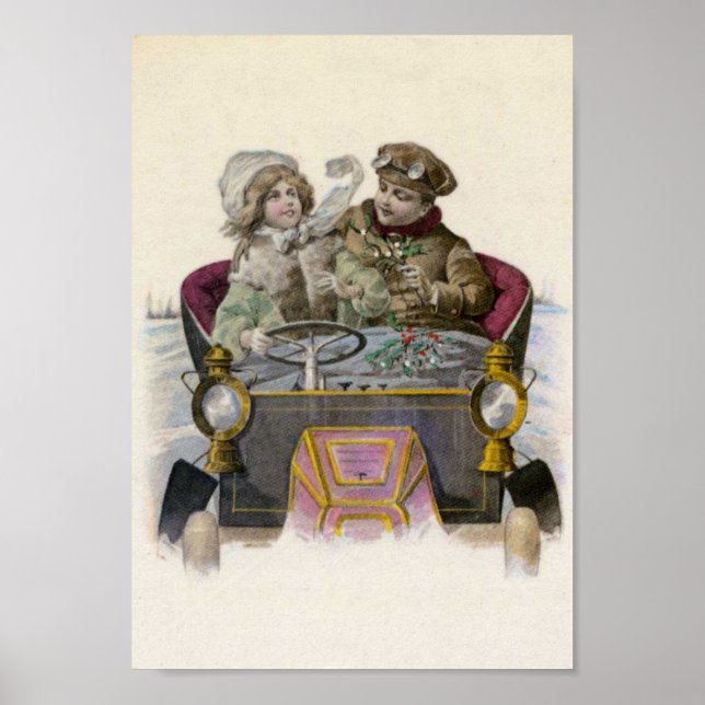 Póster Amor vintage (Frente)