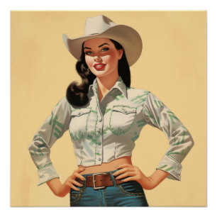Póster Amor vintage probado con el tiempo: Susurros salva