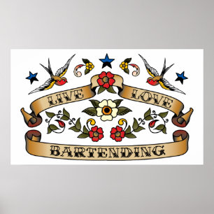 Póster Amor vivo que sirve