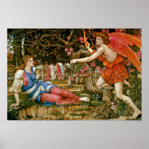 Póster Amor y la doncella