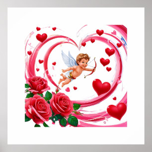 Póster Amor y romance - Especial del Día de San Valentín