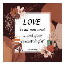 Amor y tu cosmetólogo estilo boho
