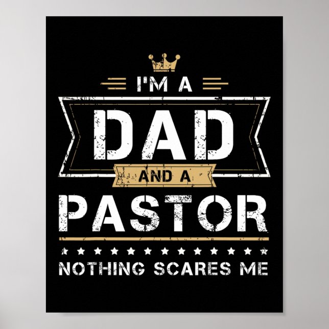 Póster Amp Pastor Nothing Me Asusta Gift (Frente)