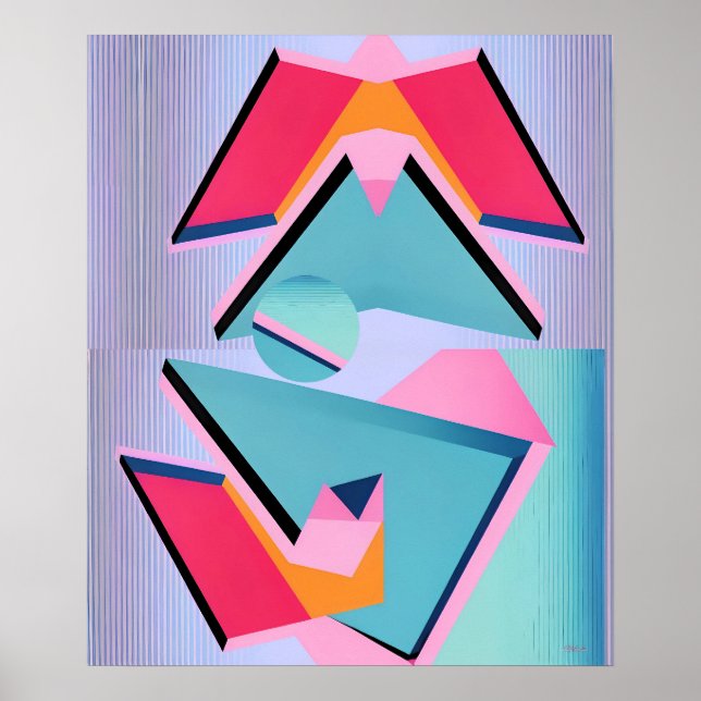 Póster Ampamstract  (Frente)