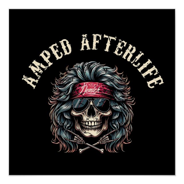 Póster Amped Afterlife (Anverso)