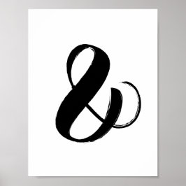 Póster Ampersand poster